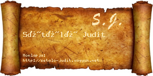 Sétáló Judit névjegykártya